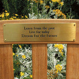 Memorial Brass Plaques/Plates For Pets