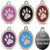 25mm and 32mm Round Novelty Colour Enamel Pet Tags With Different Designs