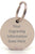 Copy of Standard Round Economy Dog Tags in Gold (Brass) or Silver (Nickel) Sizes 20mm-38mm
